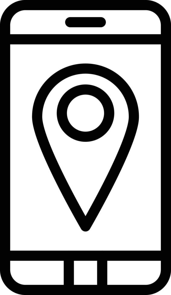 Gps mobile Vector Icon Design Illustration