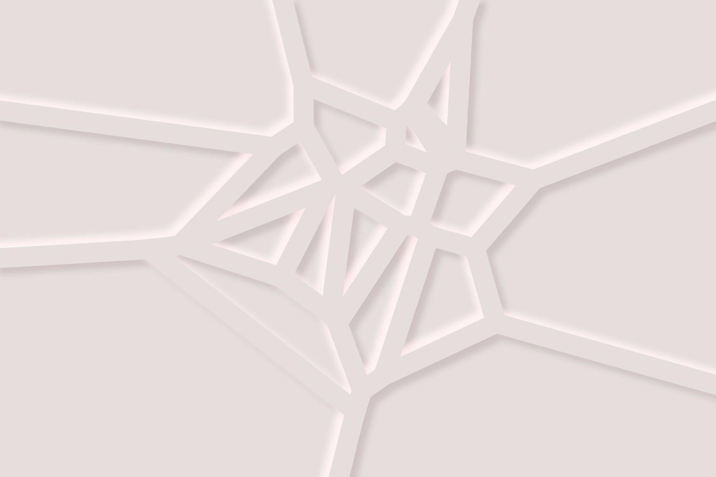Abstract pastel Voronoi diagram background. Minimalist irregular geometric pattern tracery 3d illustration in Neumorphism style photo