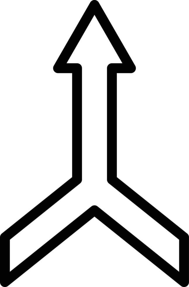 Merge Vector Icon Design Illustration