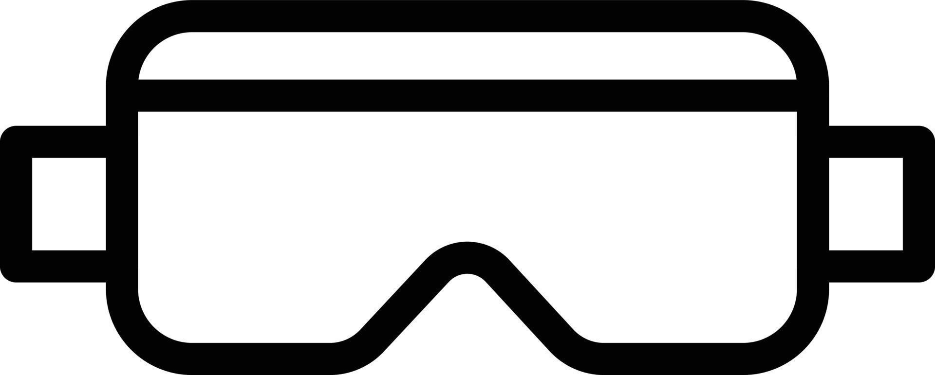 Goggle Vector Icon Design Illustration