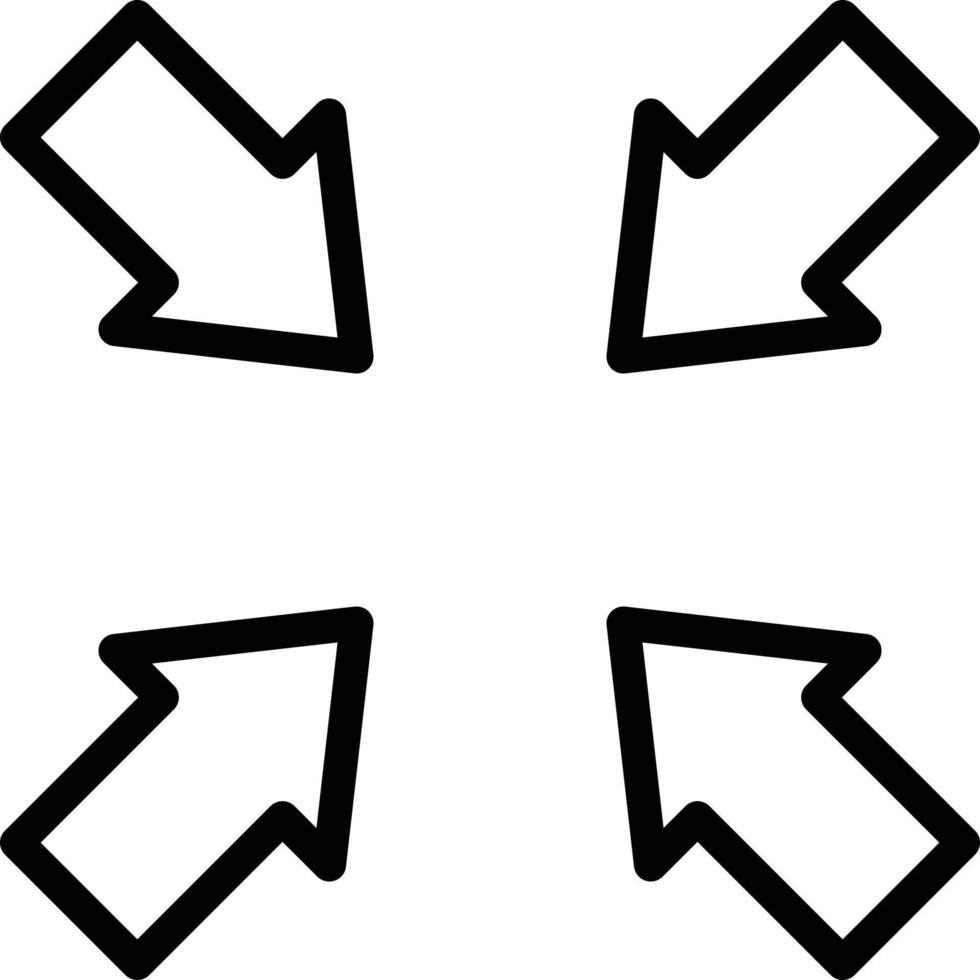 Resize Vector Icon Design Illustration