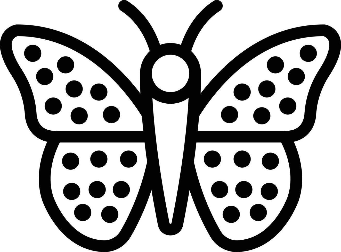 Butterfly Vector Icon Design Illustration