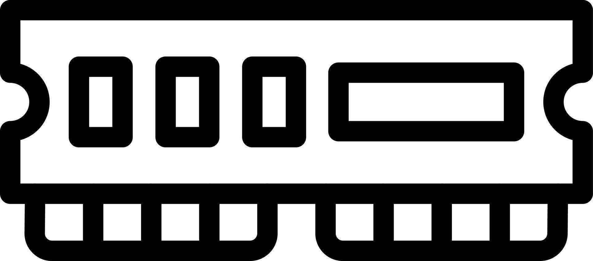 Ram Vector Icon Design Illustration
