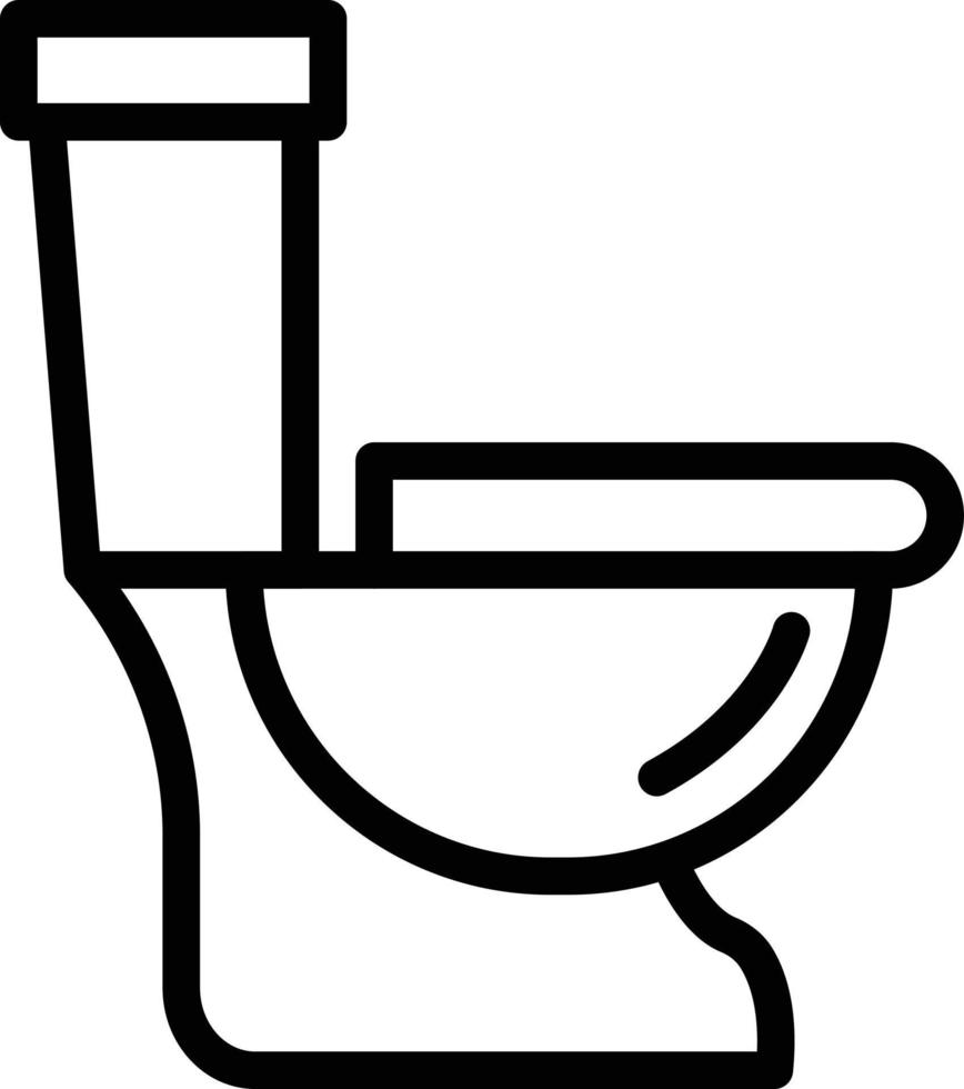 ilustración de diseño de icono de vector de baño