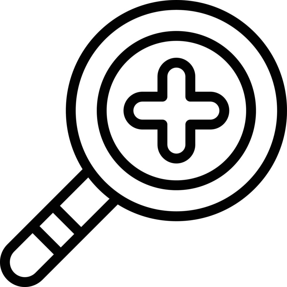 Zoom in Vector Icon Design Illustration