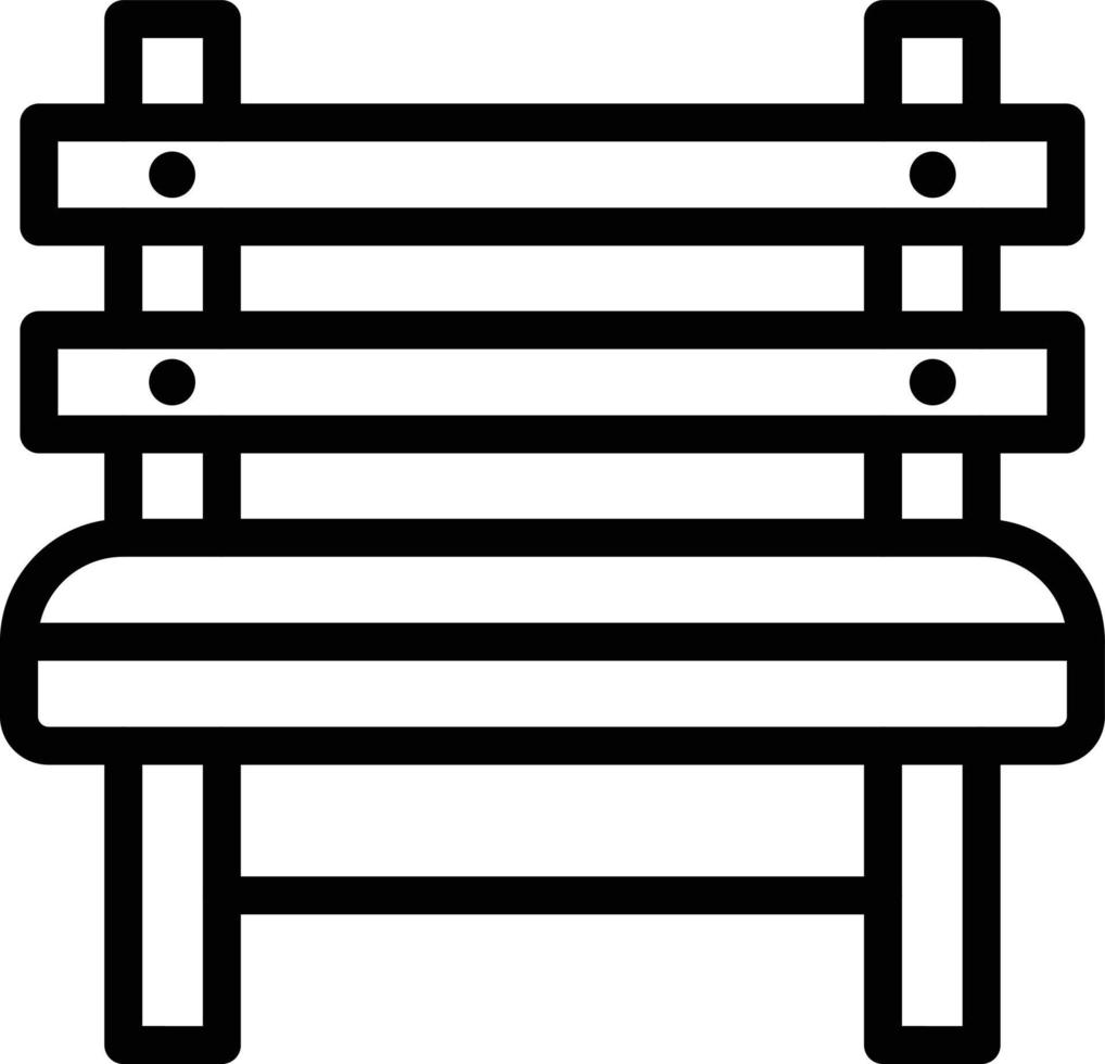 Bench Vector Icon Design Illustration 7604168 Vector Art at Vecteezy