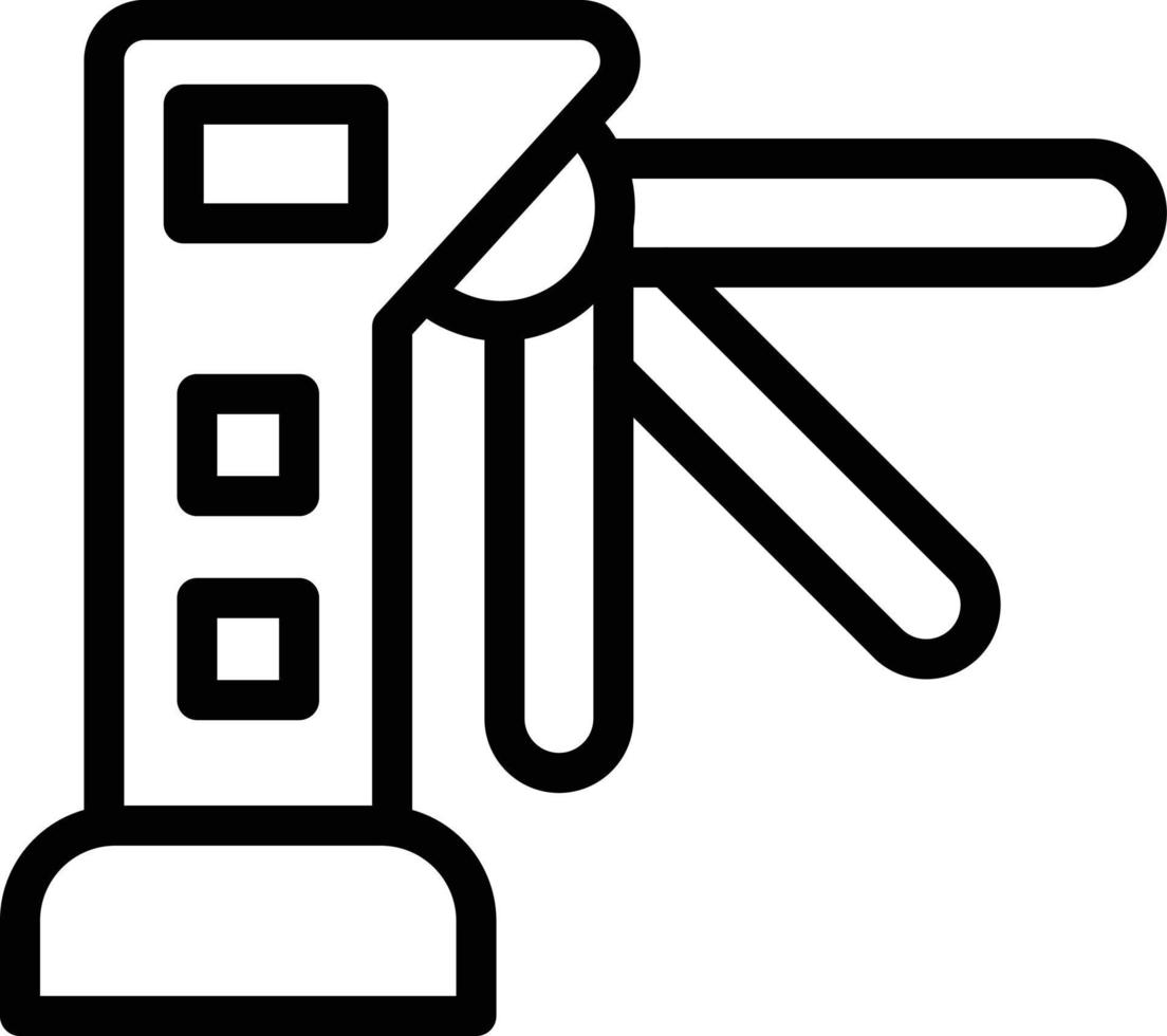 Turnstiles Vector Icon Design Illustration