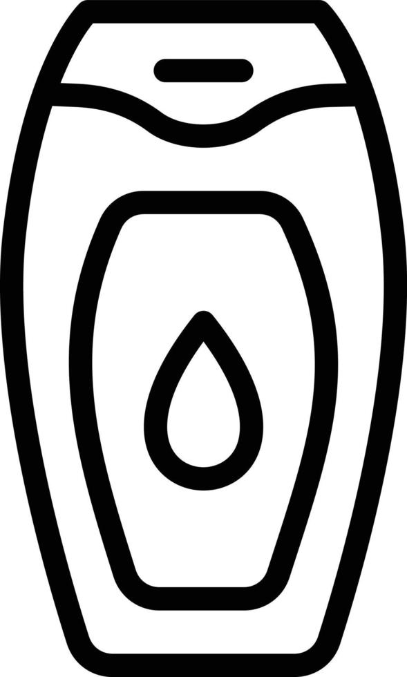 ilustración de diseño de icono de vector de champú