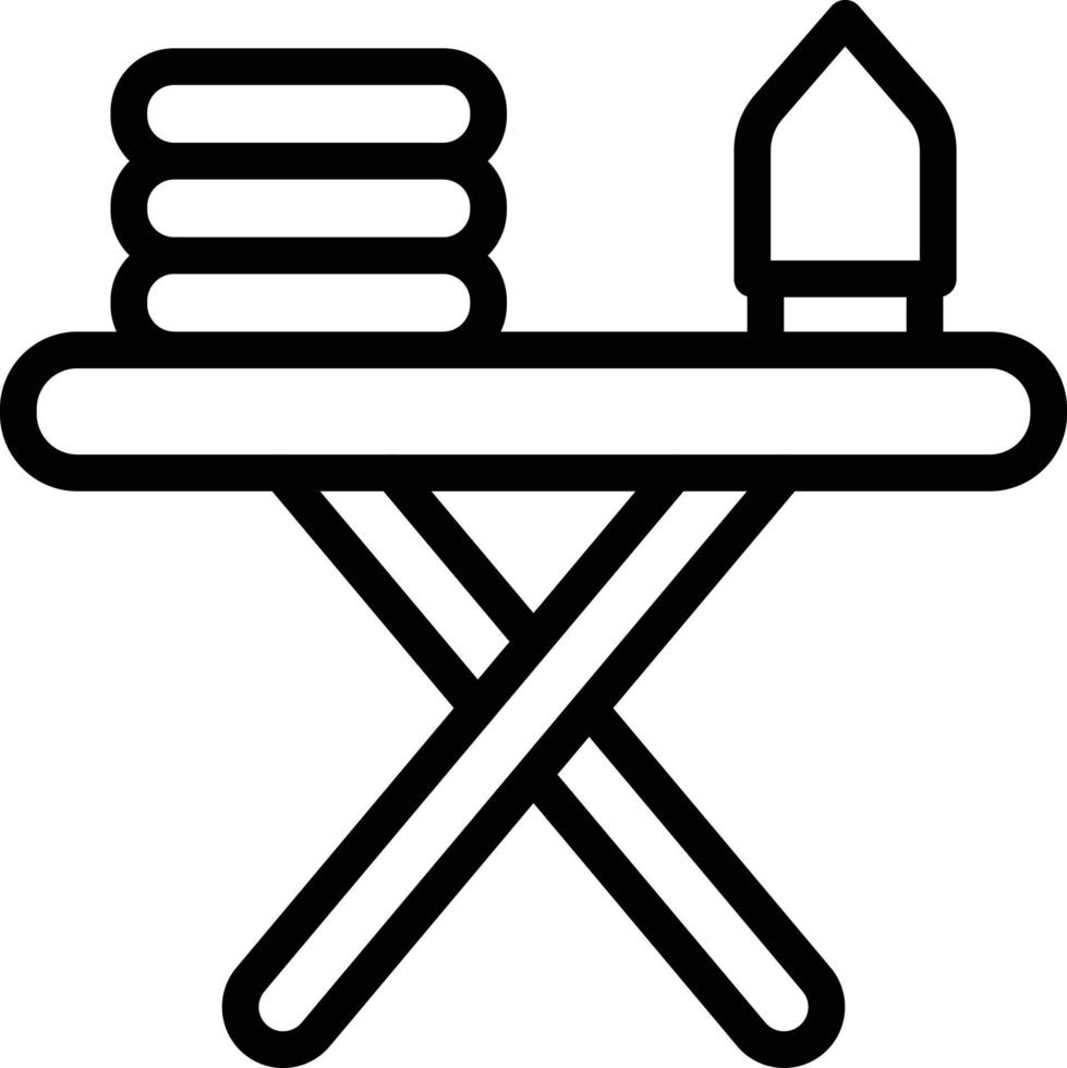 Ironing board Vector Icon Design Illustration