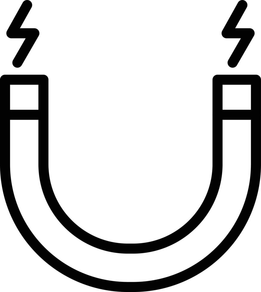 Magnet Vector Icon Design Illustration