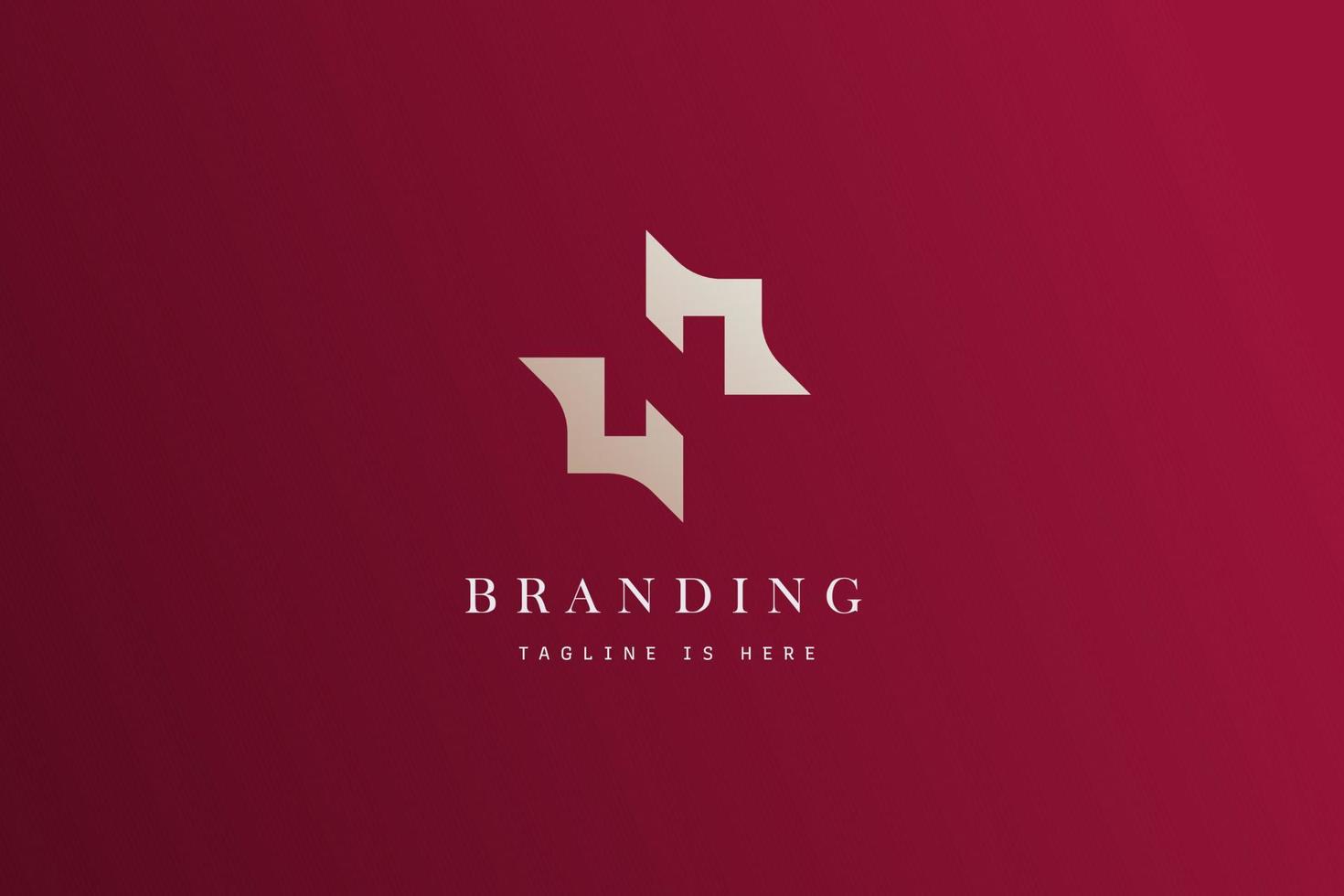 logo letter N negative space and crown, star icon inside in double crown vector