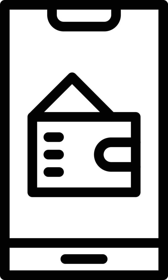 Wallet Vector Icon Design Illustration