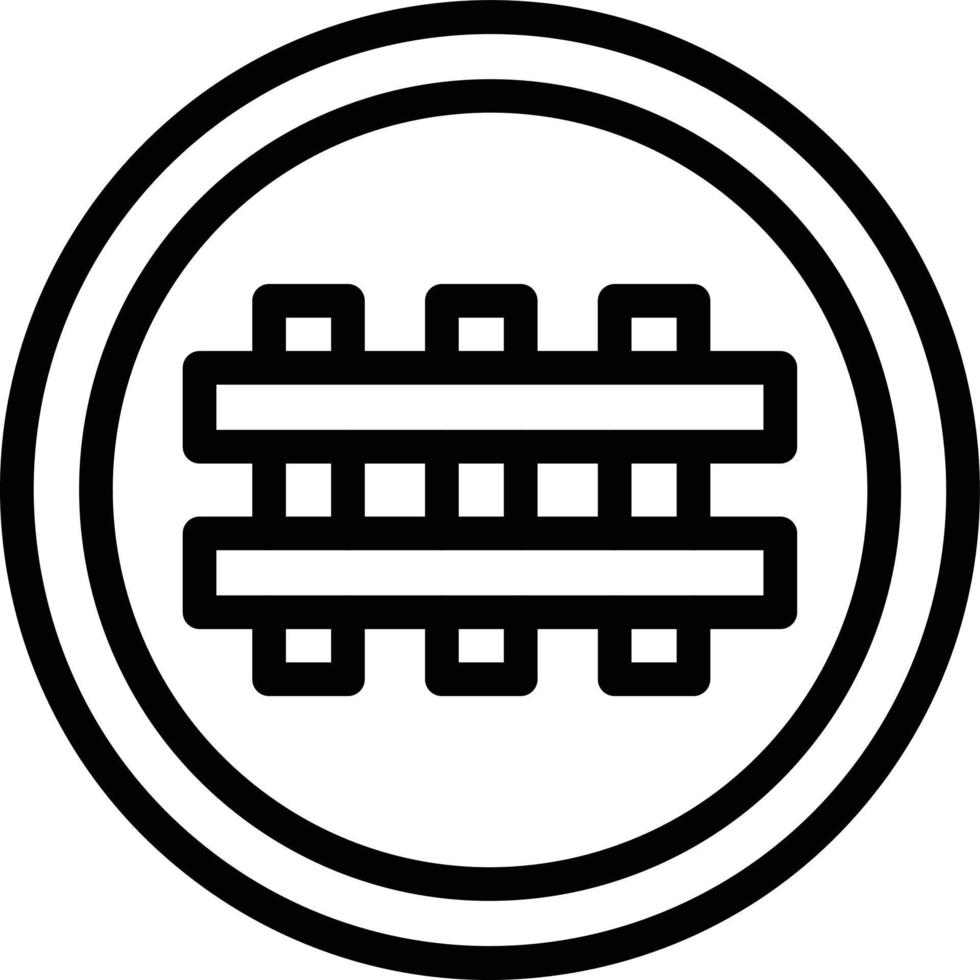 Crossing Vector Icon Design Illustration