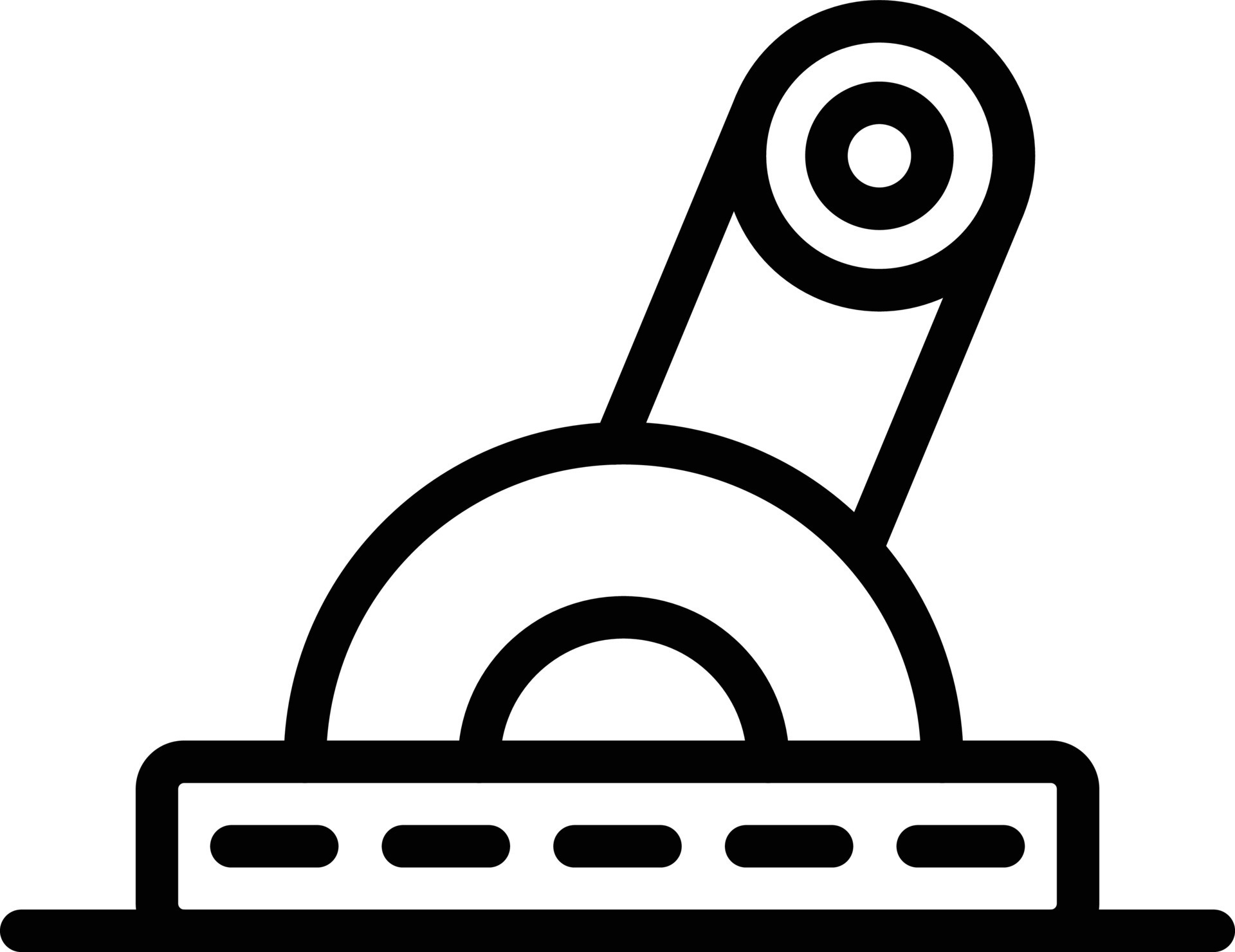 Control lever Vector Icon Design Illustration 7606256 Vector Art at