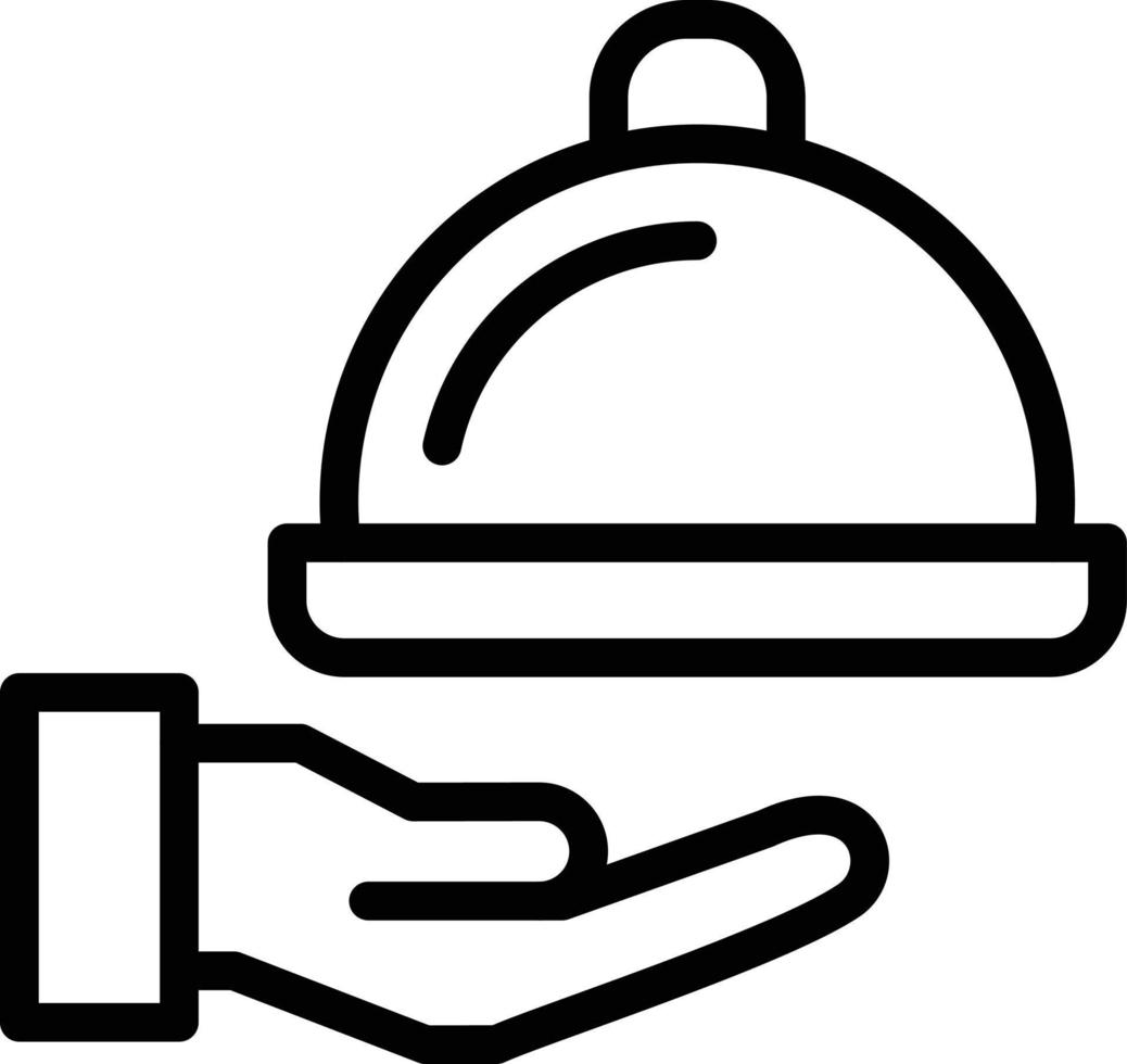 Room service Vector Icon Design Illustration