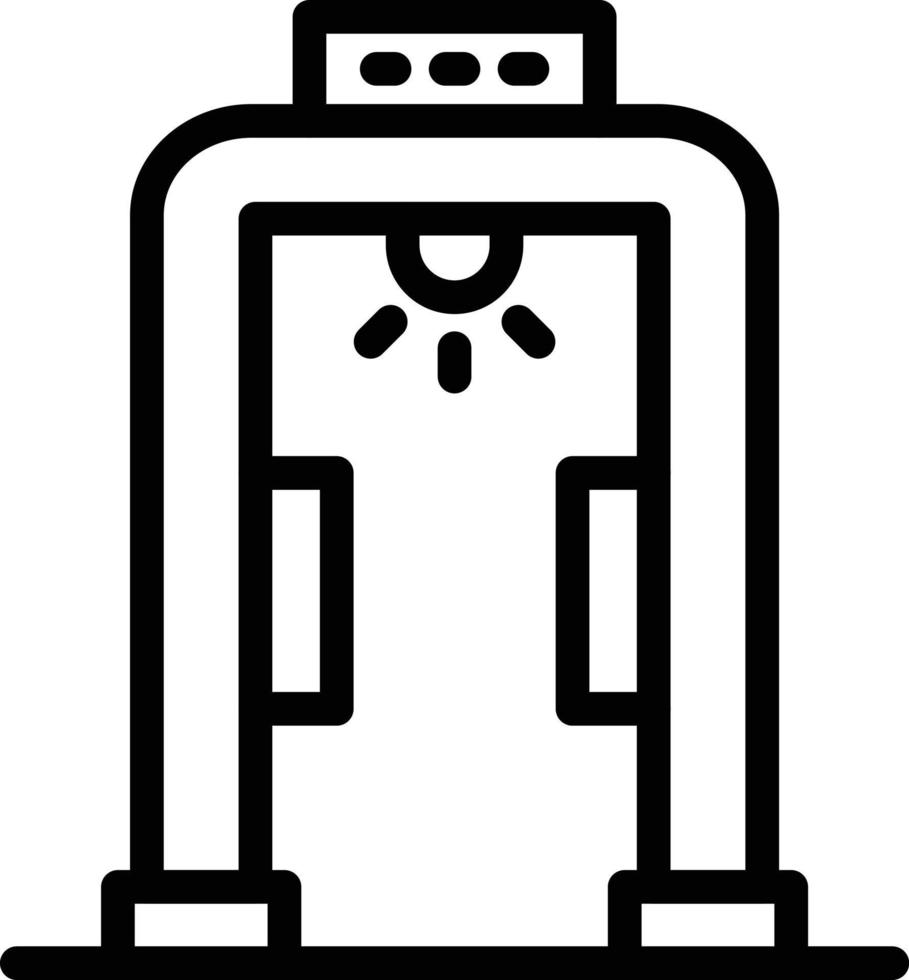 Metal detector Vector Icon Design Illustration