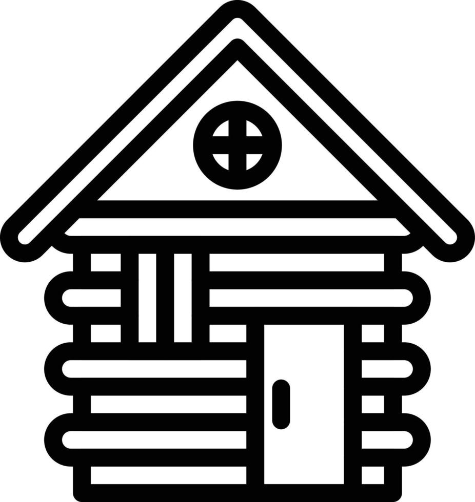 Cabin Vector Icon