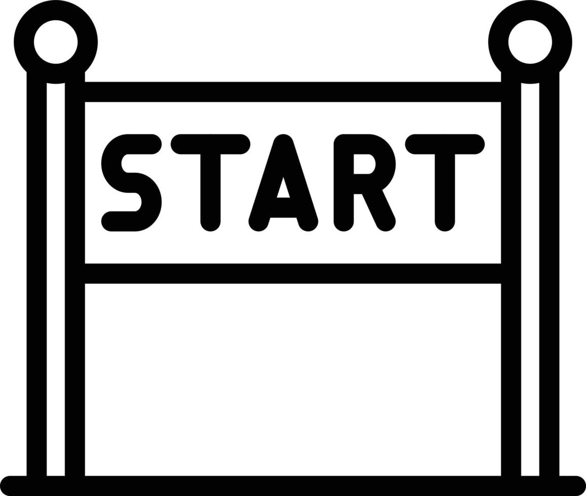 Start Vector Icon Design Illustration
