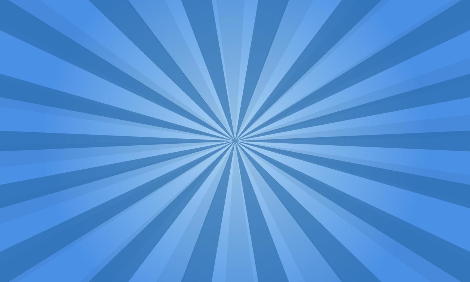 Blue Sunburst Pattern Background vector
