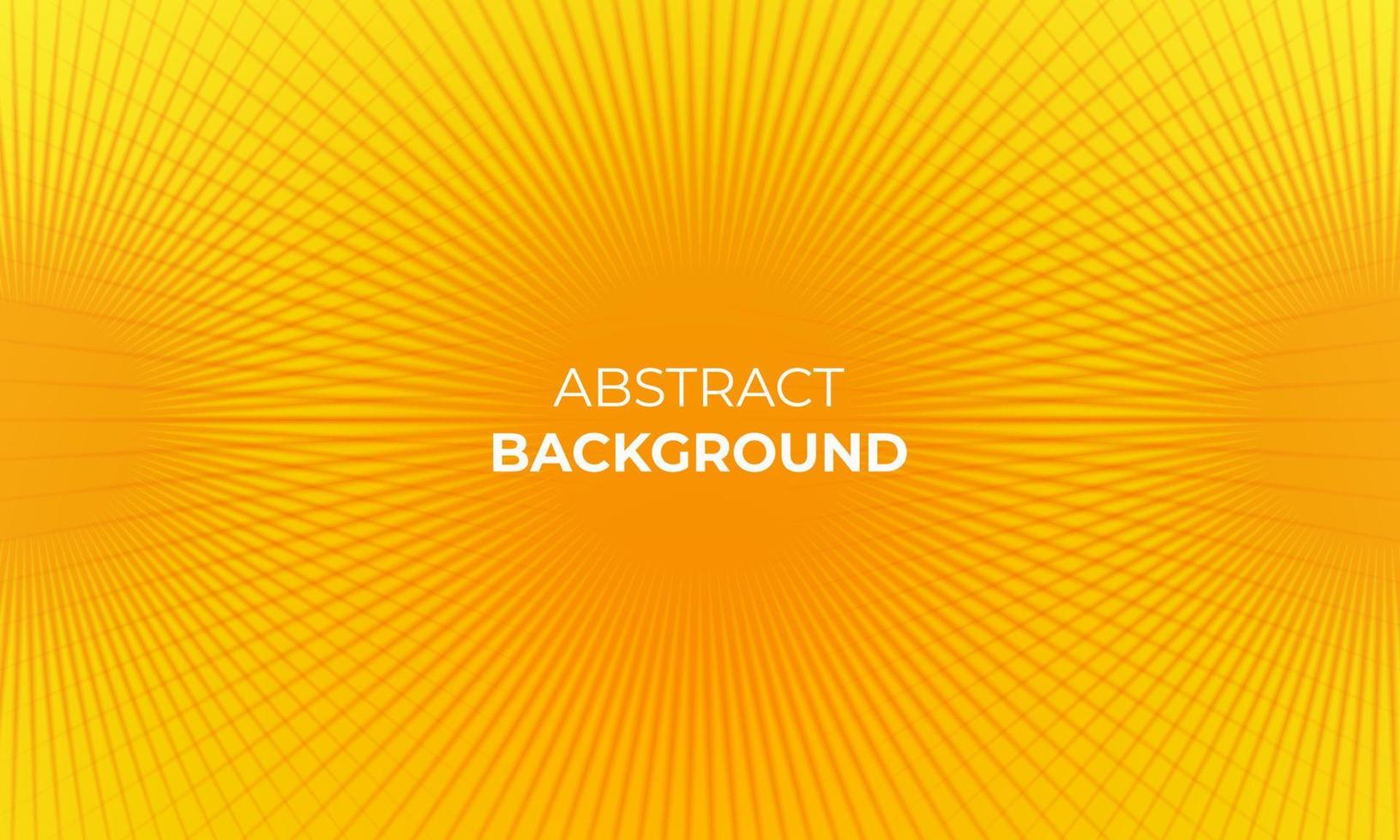 Abstract Yellow Sunburst Background Design vector