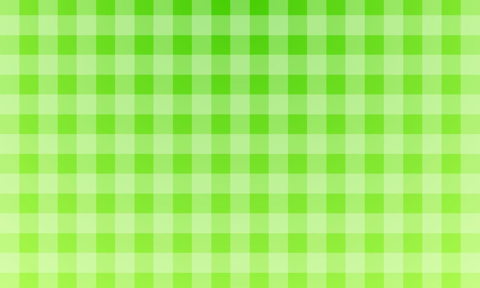 Green Checked Plaid Pattern Background vector