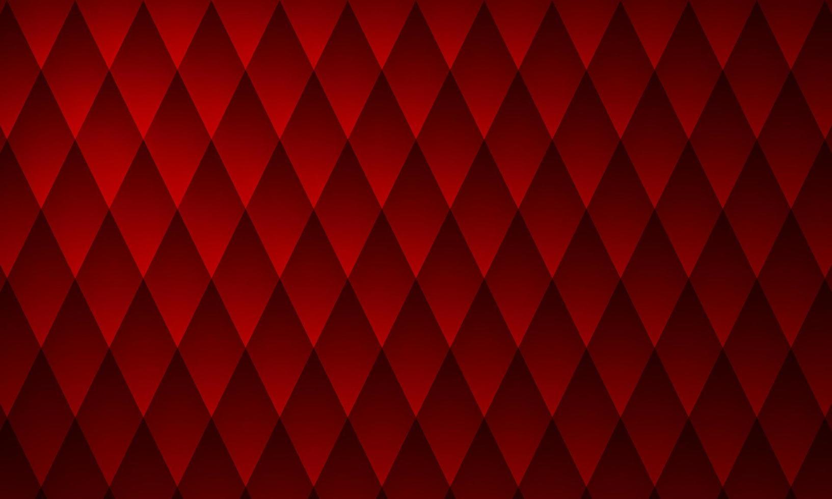 Beautiful Red Geometric Mosaic Background vector