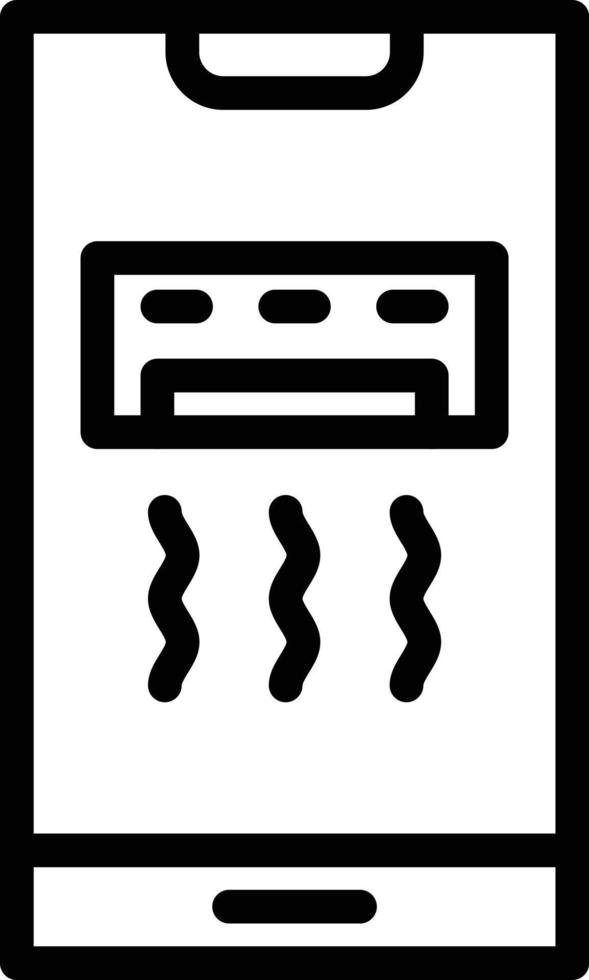 Air Conditioner Vector Icon Design Illustration