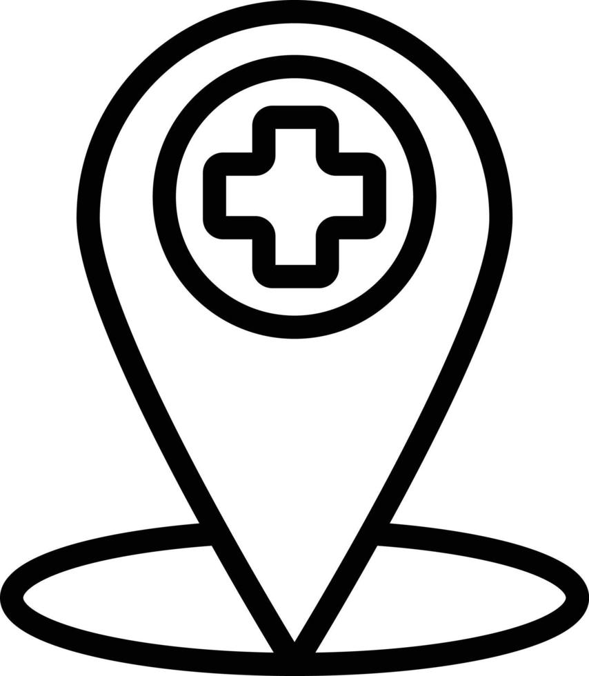 Add location Vector Icon Design Illustration