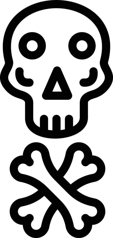Skull Vector Icon Design Illustration
