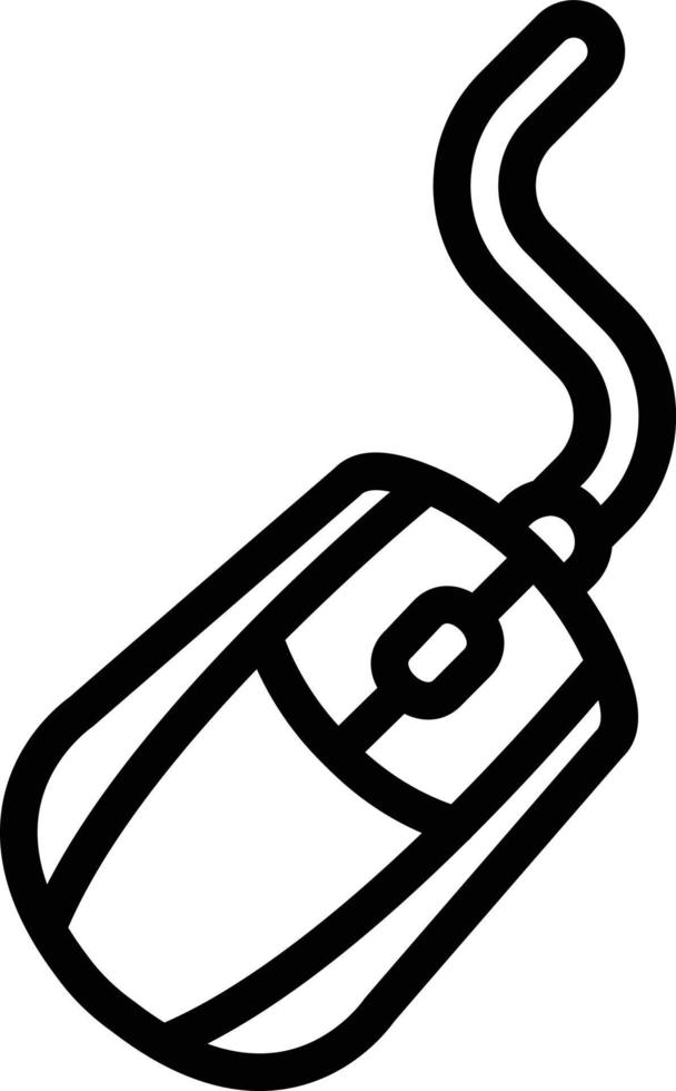 Mouse Vector Icon Design Illustration