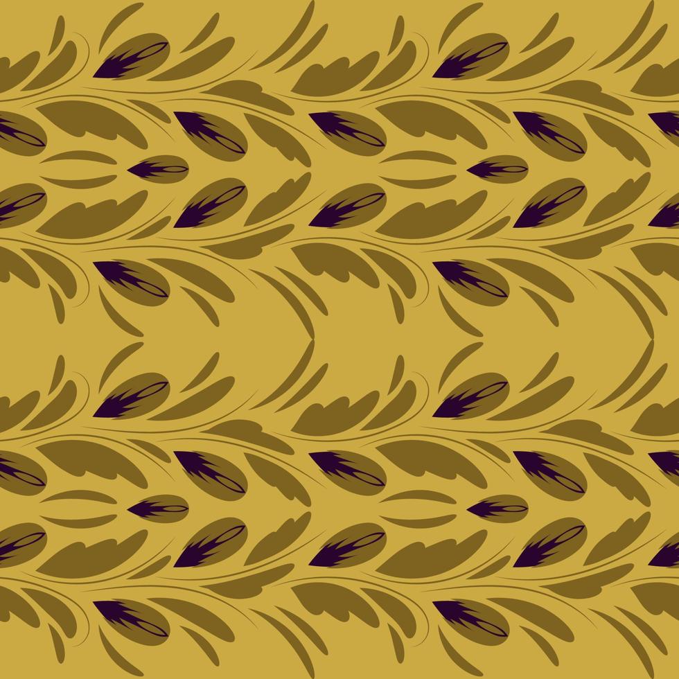 Folk flowers print Floral pattern Ethnic art vector