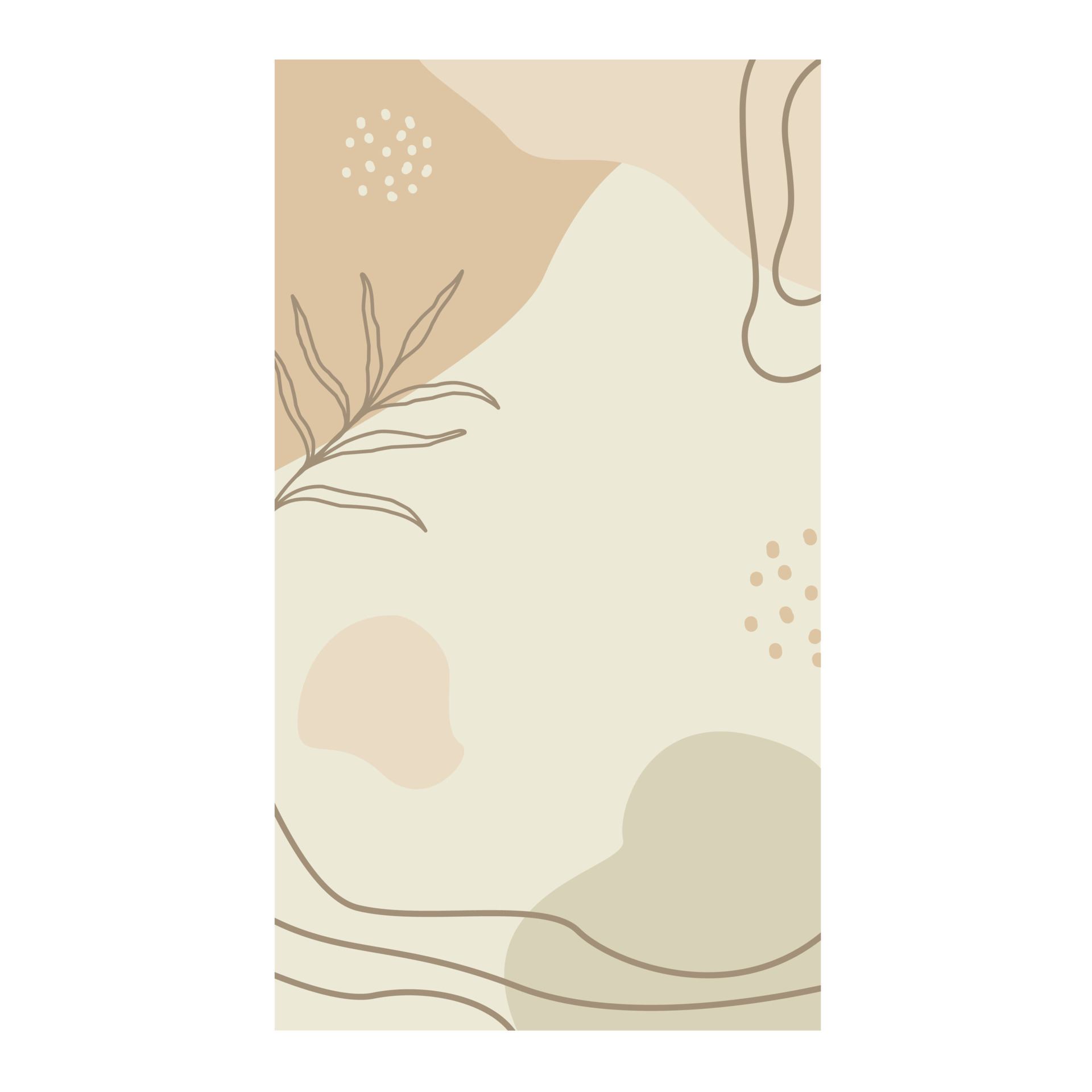 contemporary artistic abstract aesthetic background illustration