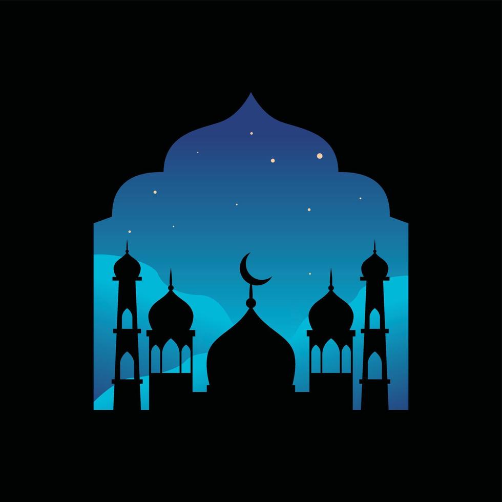 vector mosque icon