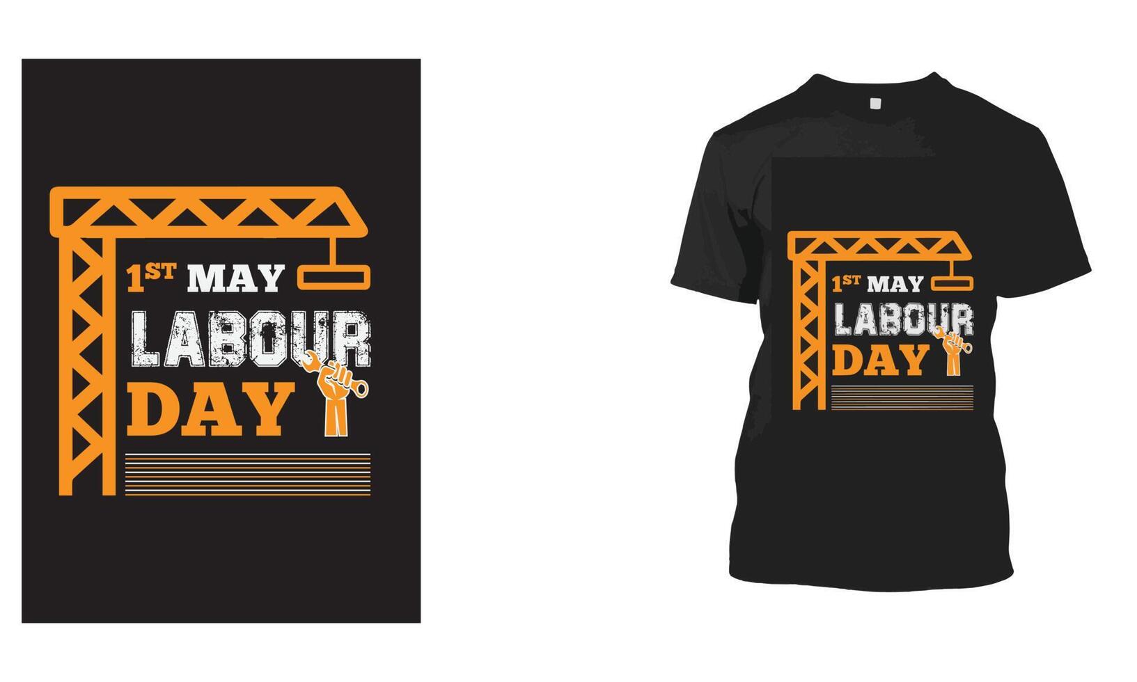 May Day T-Shirt Design vector