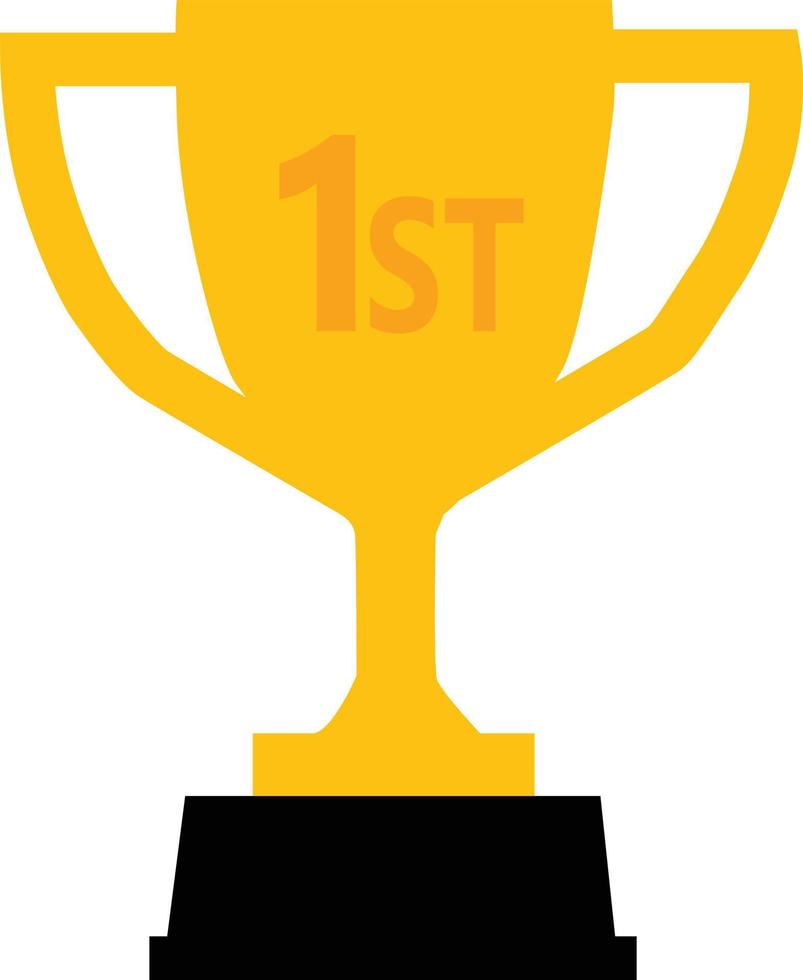 Trophy icon. Trophy sign. Trophy cup symbol. vector