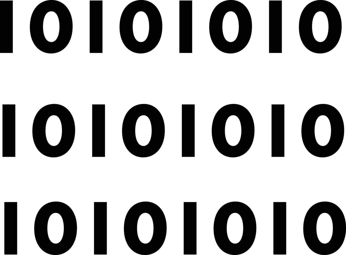 binary code concept. binary code rating sign. vector