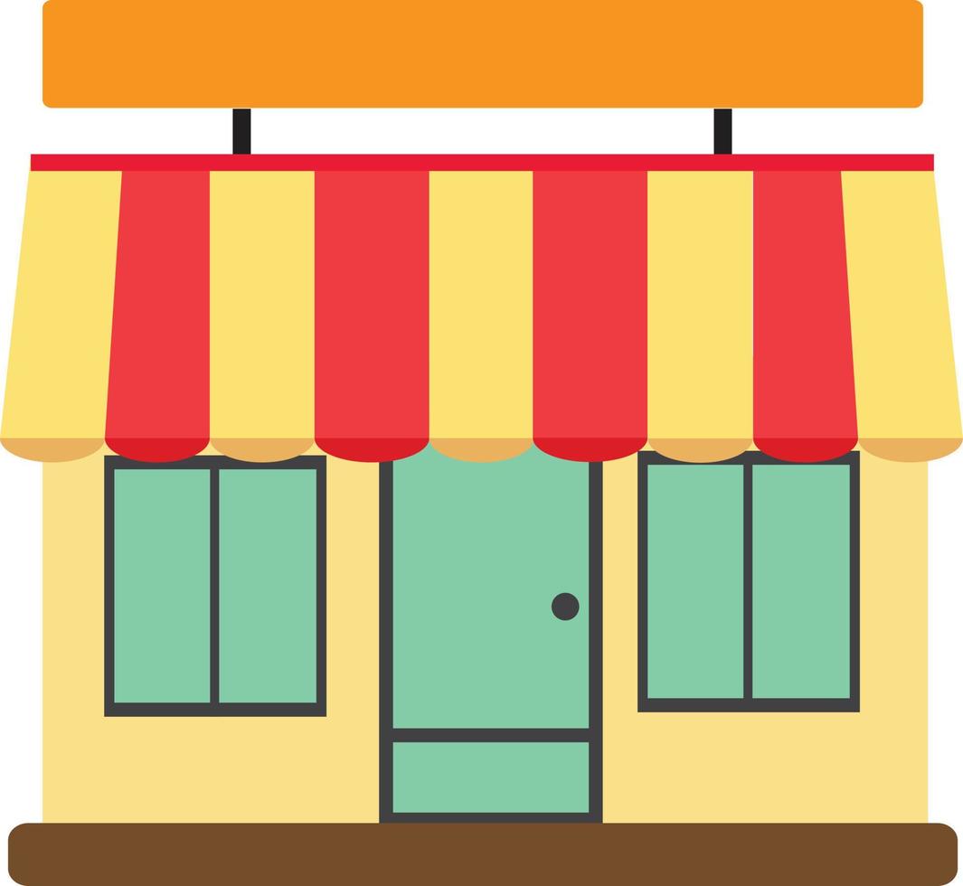 store front, shop and market. store front icon. store symbol. vector