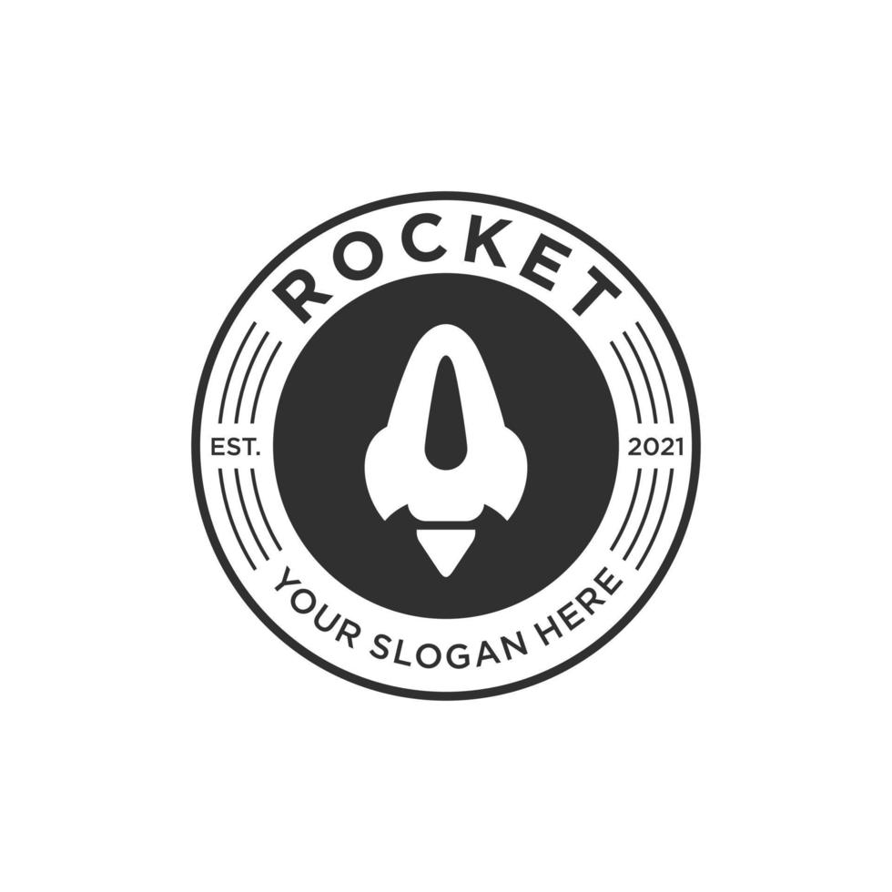 Rocket Logo Icon Vector Template