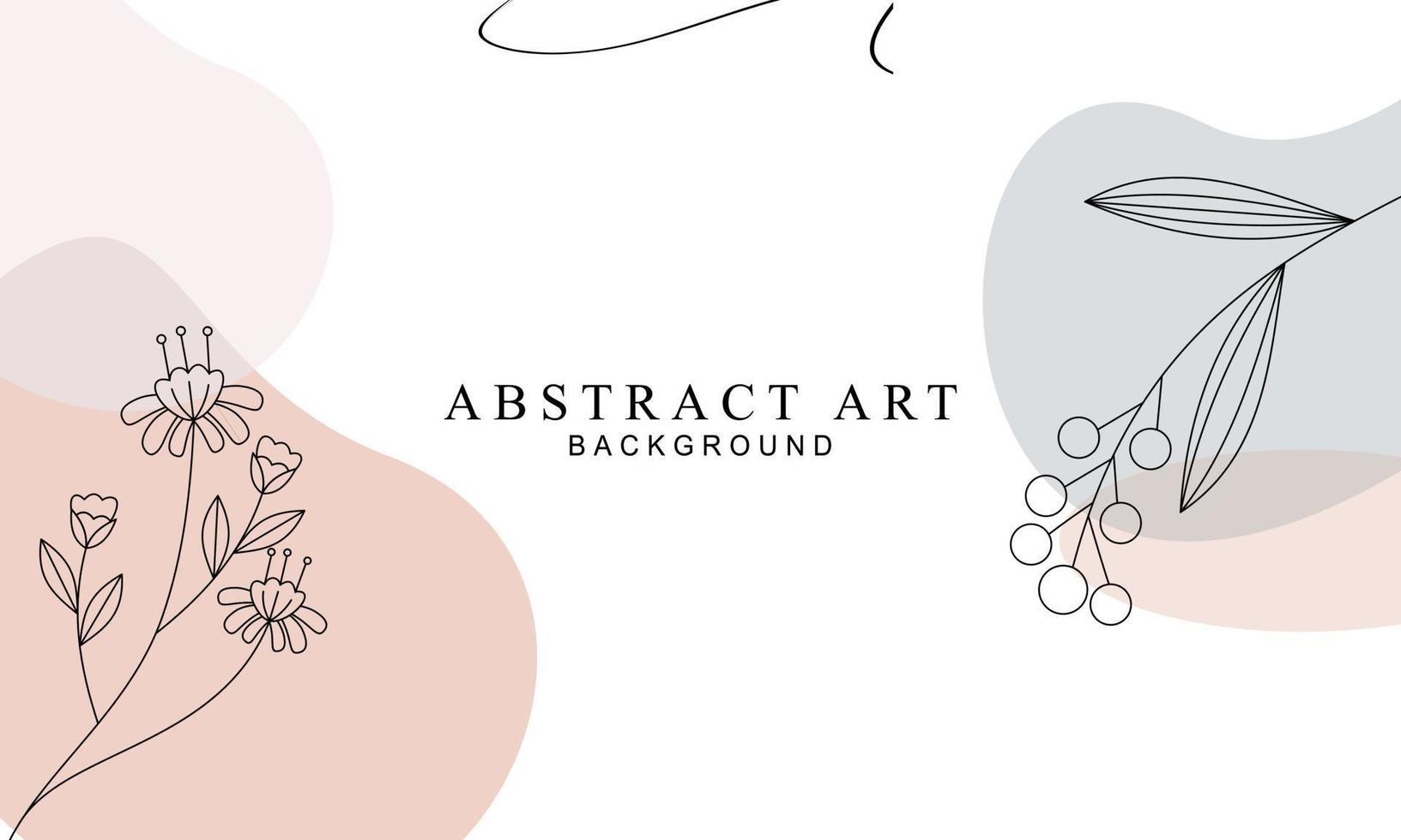 Abstract art background vector
