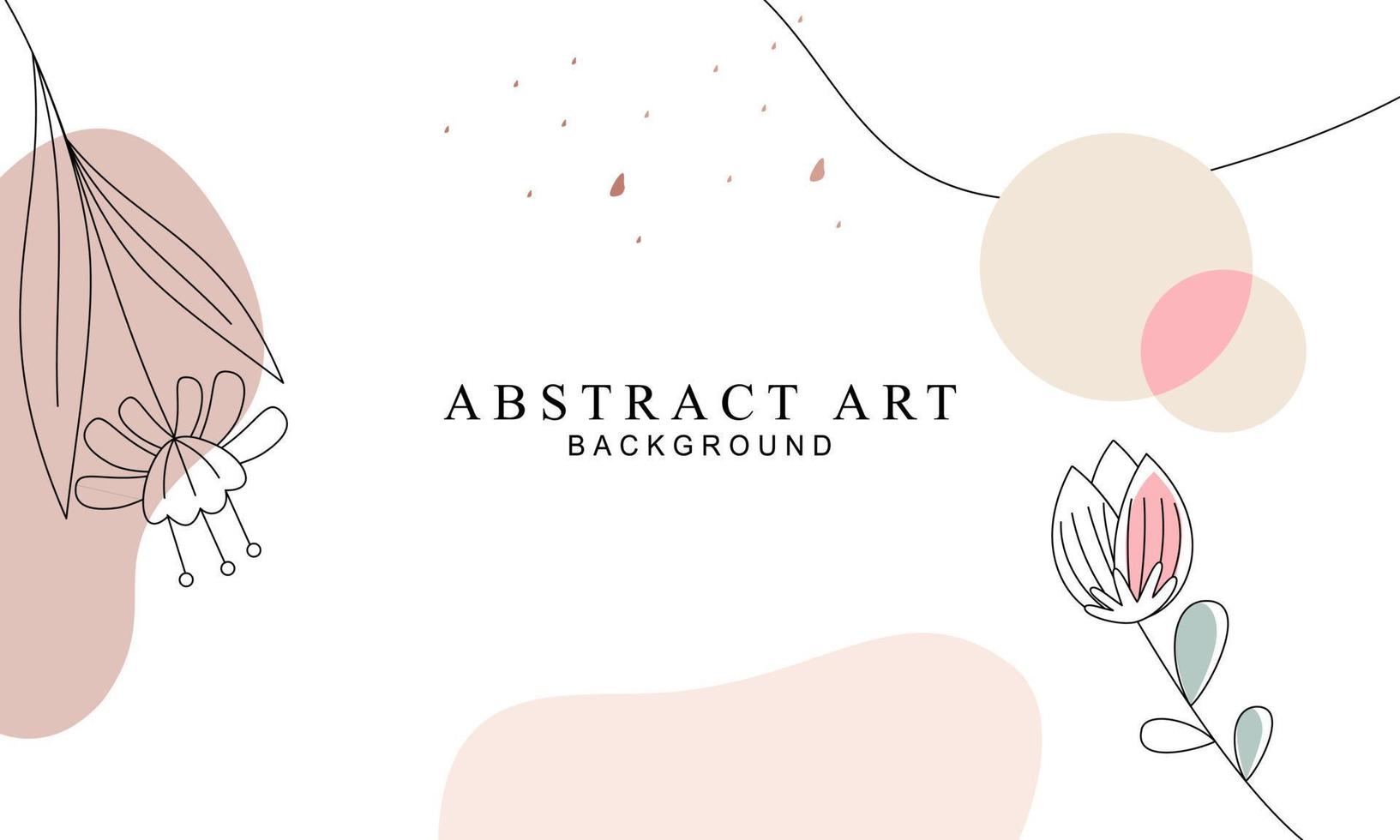 Abstract art background vector