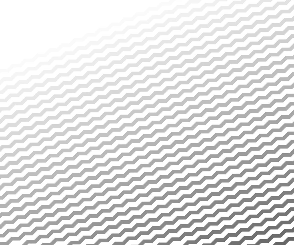 Wave, zigzag lines pattern. Black wavy line on white background. Texture vector - illustration
