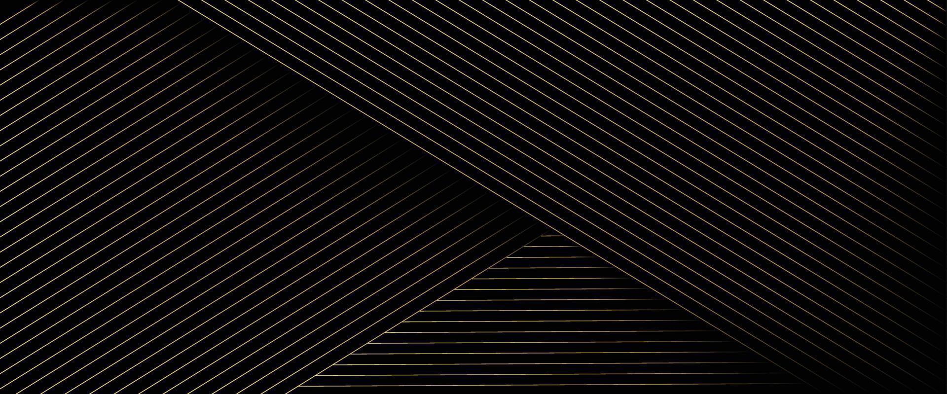 Gold color line background vector