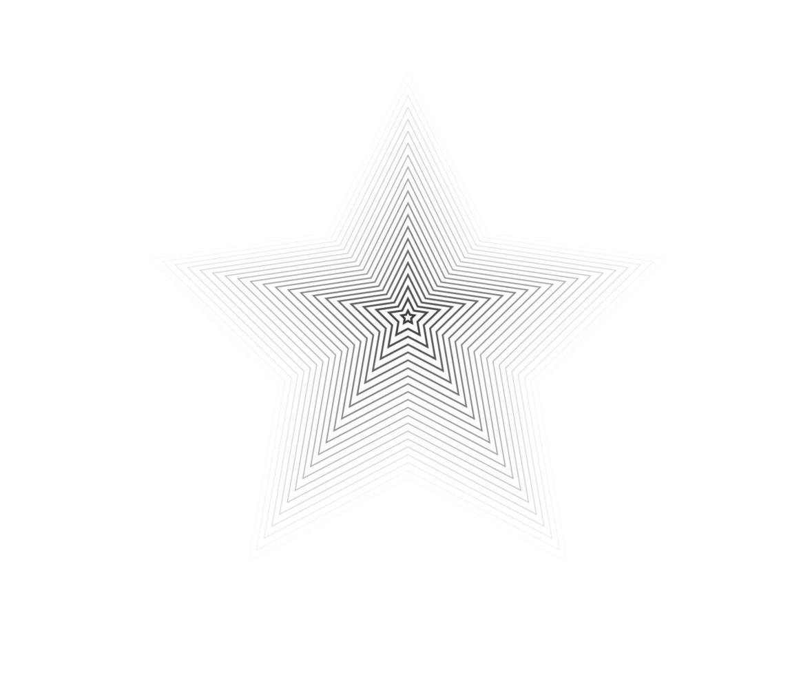 Star logo. Star line icon vector