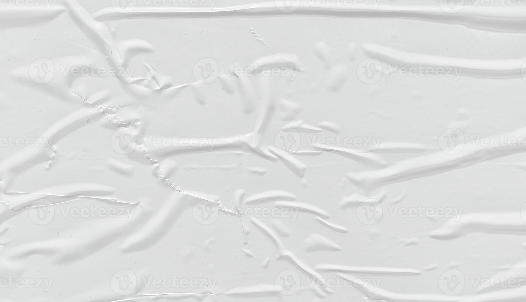 Crumpled paper texture background for various purposes. White wrinkled paper texture photo