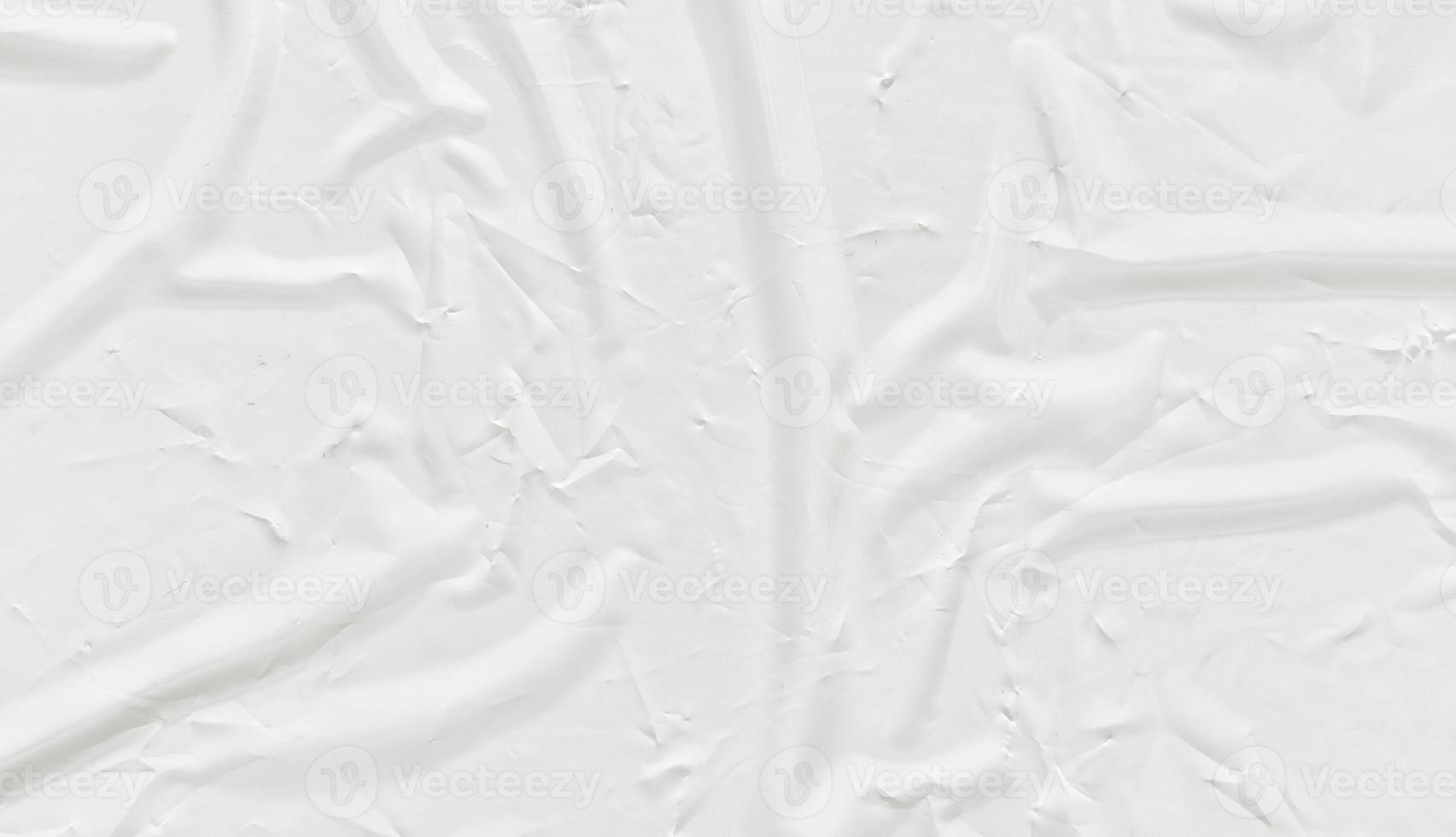 Crumpled paper texture background for various purposes. White wrinkled paper texture photo