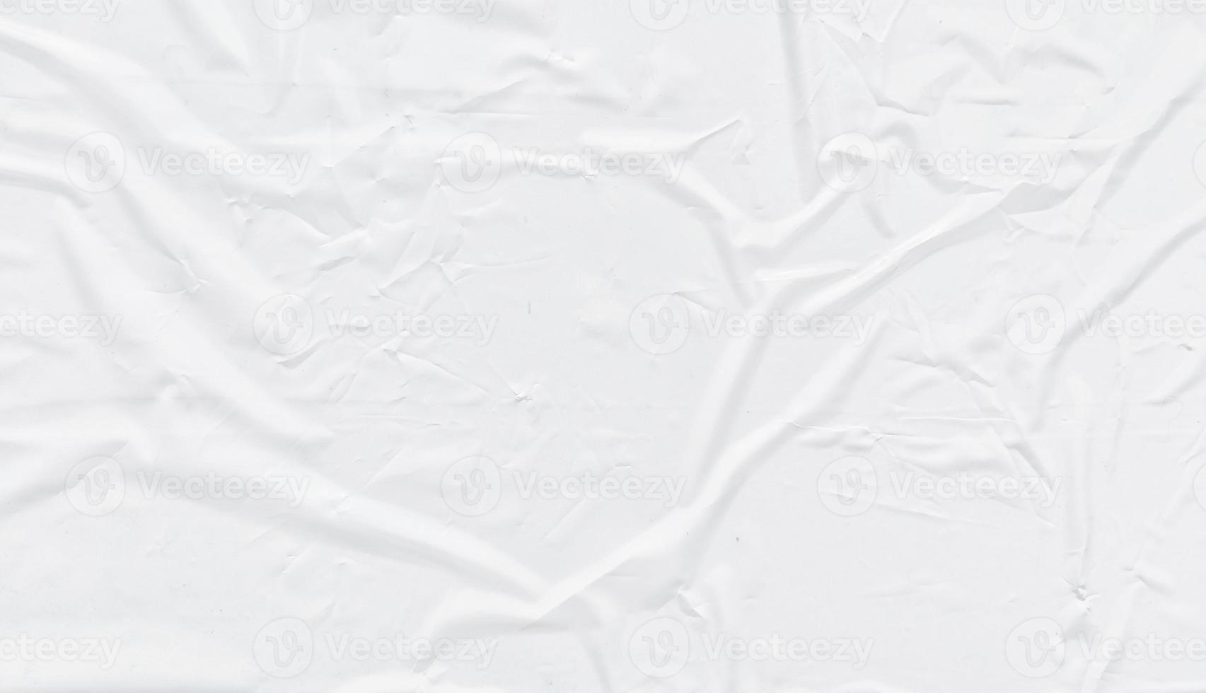 Crumpled paper texture background for various purposes. White wrinkled paper texture photo