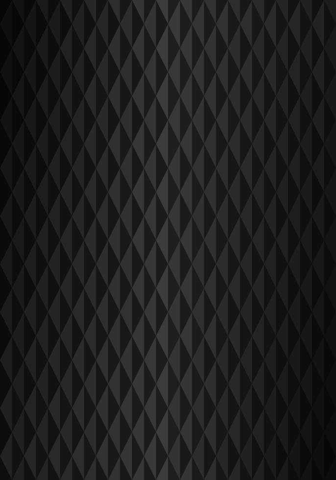 Black Rhombus Shape Background Pattern vector