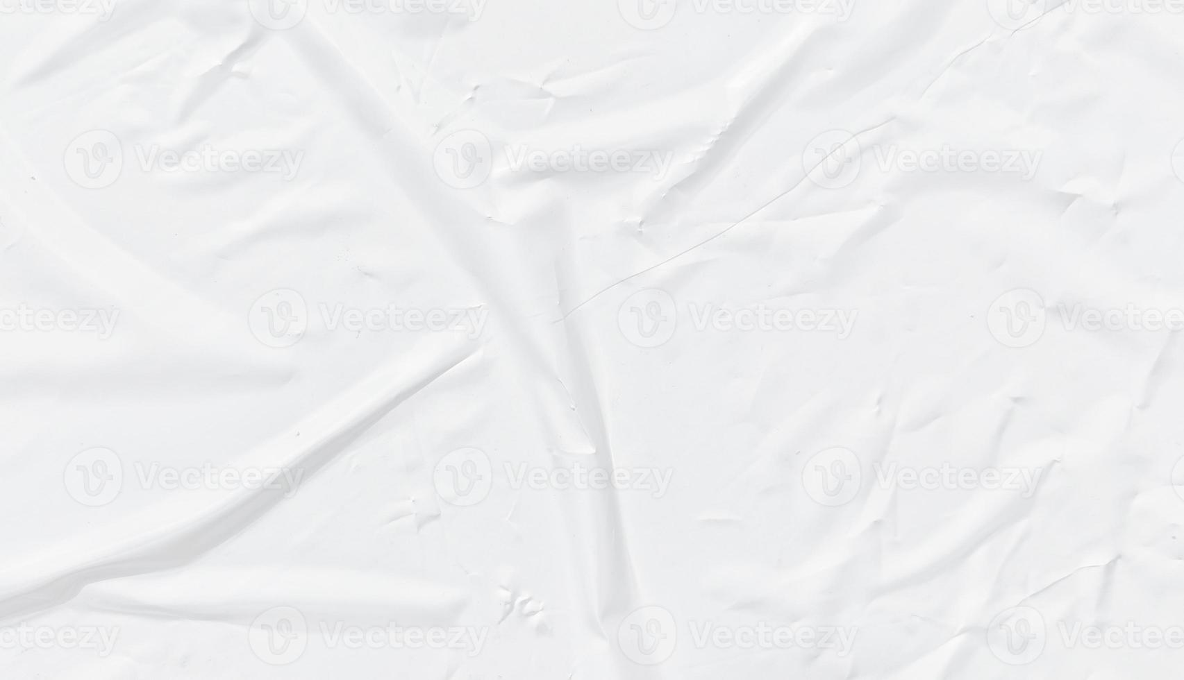 Crumpled paper texture background for various purposes. White wrinkled paper texture photo