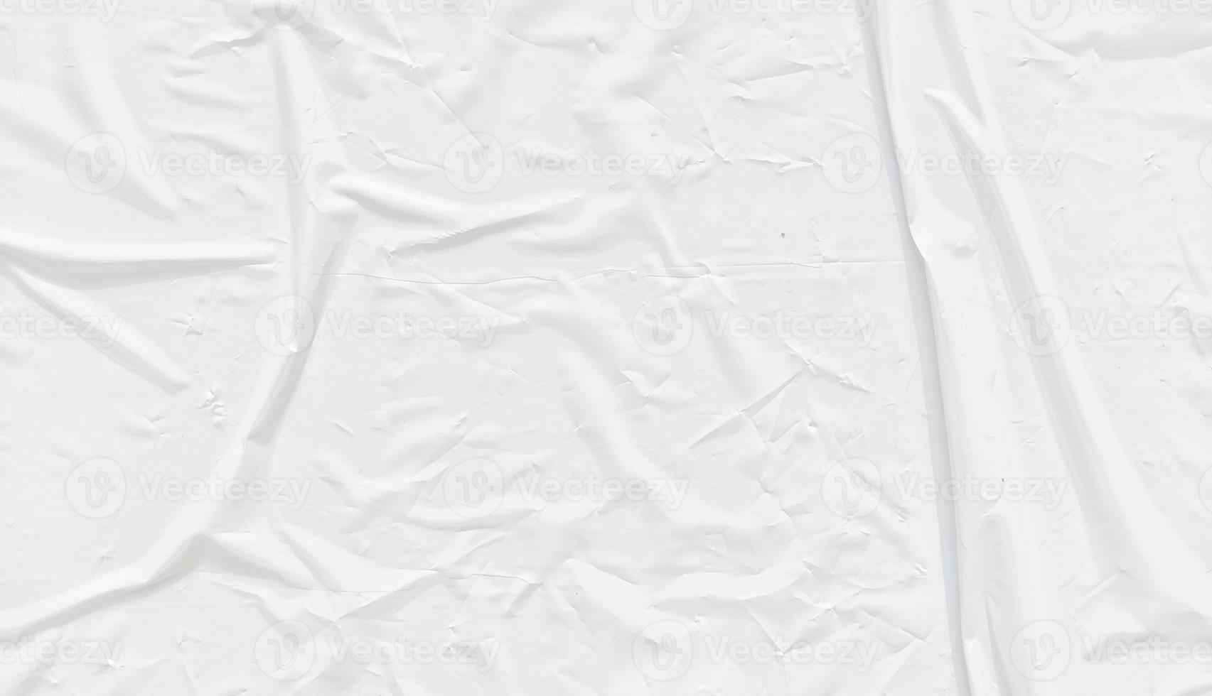 Crumpled paper texture background for various purposes. White wrinkled paper texture photo