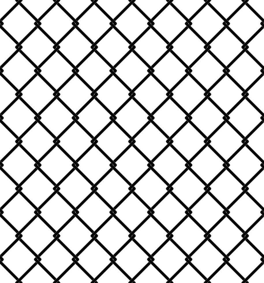 outline steel wire mesh seamless pattern vector